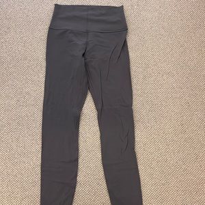 Gray lululemon align leggings